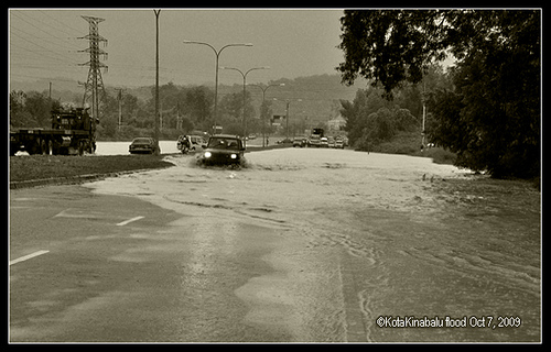kota kinabalu flood