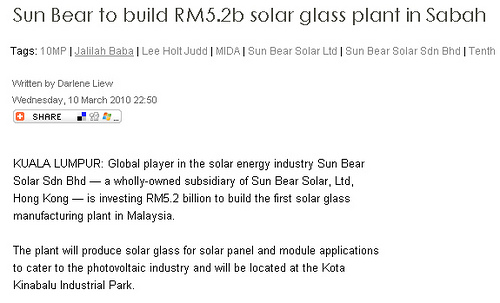 RM5-2b solar glass Sabah