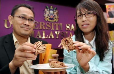 Slimming noodle invented by USM