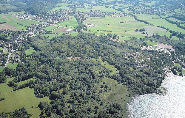 Chevaline viewed from air