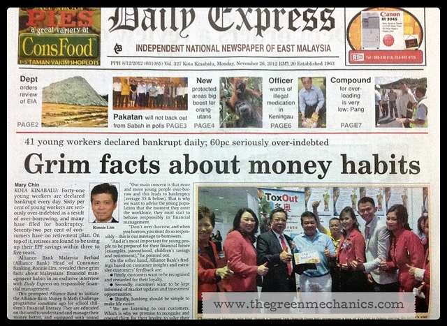 Grim facts about money habits